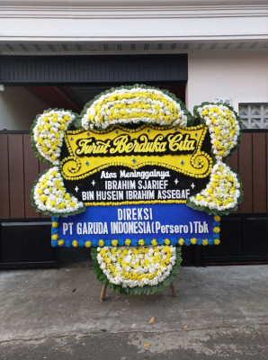 Papan Bunga Duka di Juru Banu